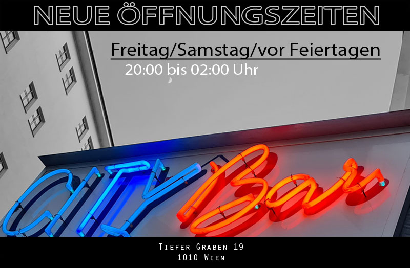 Neue Öffnungszeiten